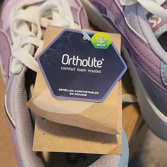 ASICS Women's  Japan S PF Sneakers Purple and White colorway Sneakers size 10.5 - Picture 9 of 9